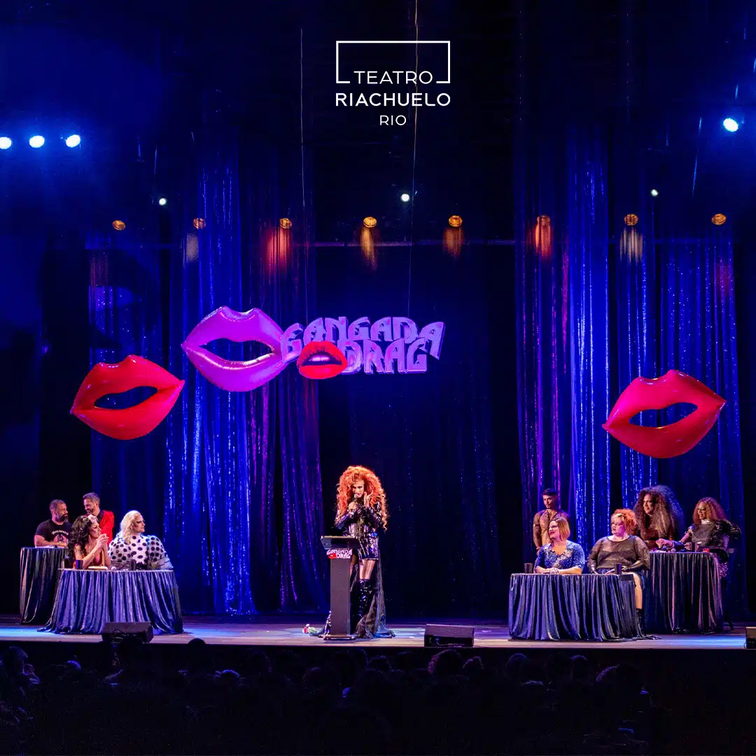 Gongada Drag - Uma noite de humor e diversão no Teatro Riachuelo Rio revistaprosaversoearte.com - Gongada Drag - Uma noite de humor e diversão no Teatro Riachuelo Rio