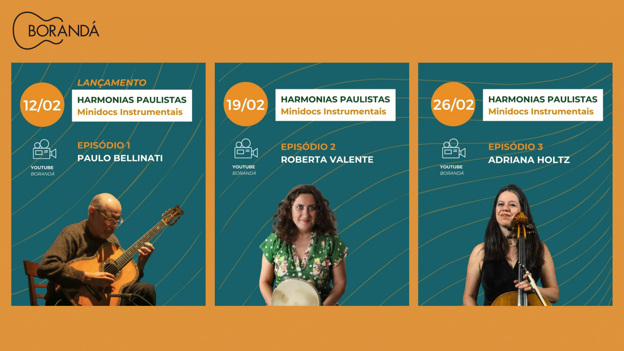 revistaprosaversoearte.com - Borand&aacute; Produ&ccedil;&otilde;es estreia s&eacute;rie documental 'Harmonias Paulistas'