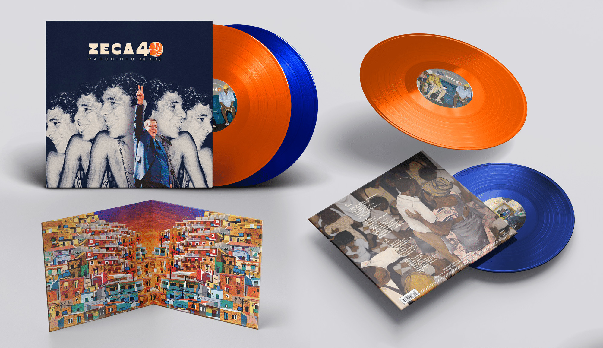 revistaprosaversoearte.com - Zeca Pagodinho - 40 anos ao vivo: agora em vinil duplo!