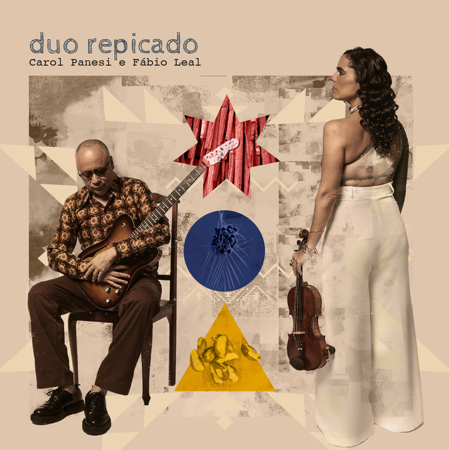Carol Panesi e Fábio Leal lançam EP 'Duo Repicado' revistaprosaversoearte.com - Carol Panesi e Fábio Leal lançam EP 'Duo Repicado'