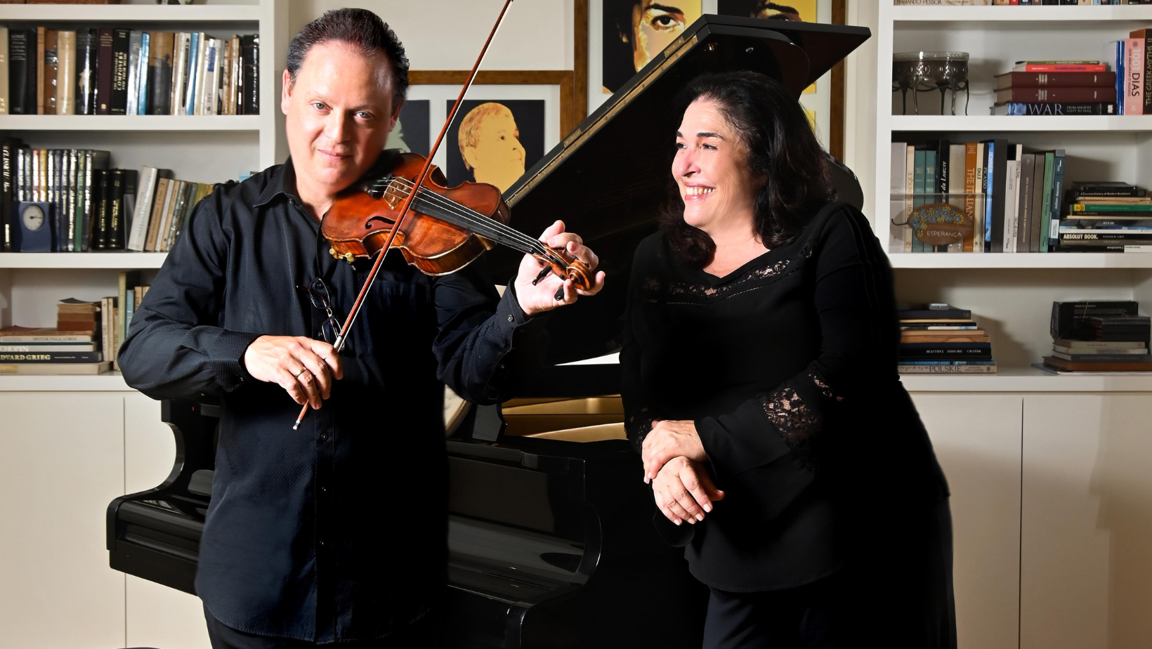 Duo Brucoli e Diniz lança álbum ‘Contrastes’ na Sala Cecília Meireles