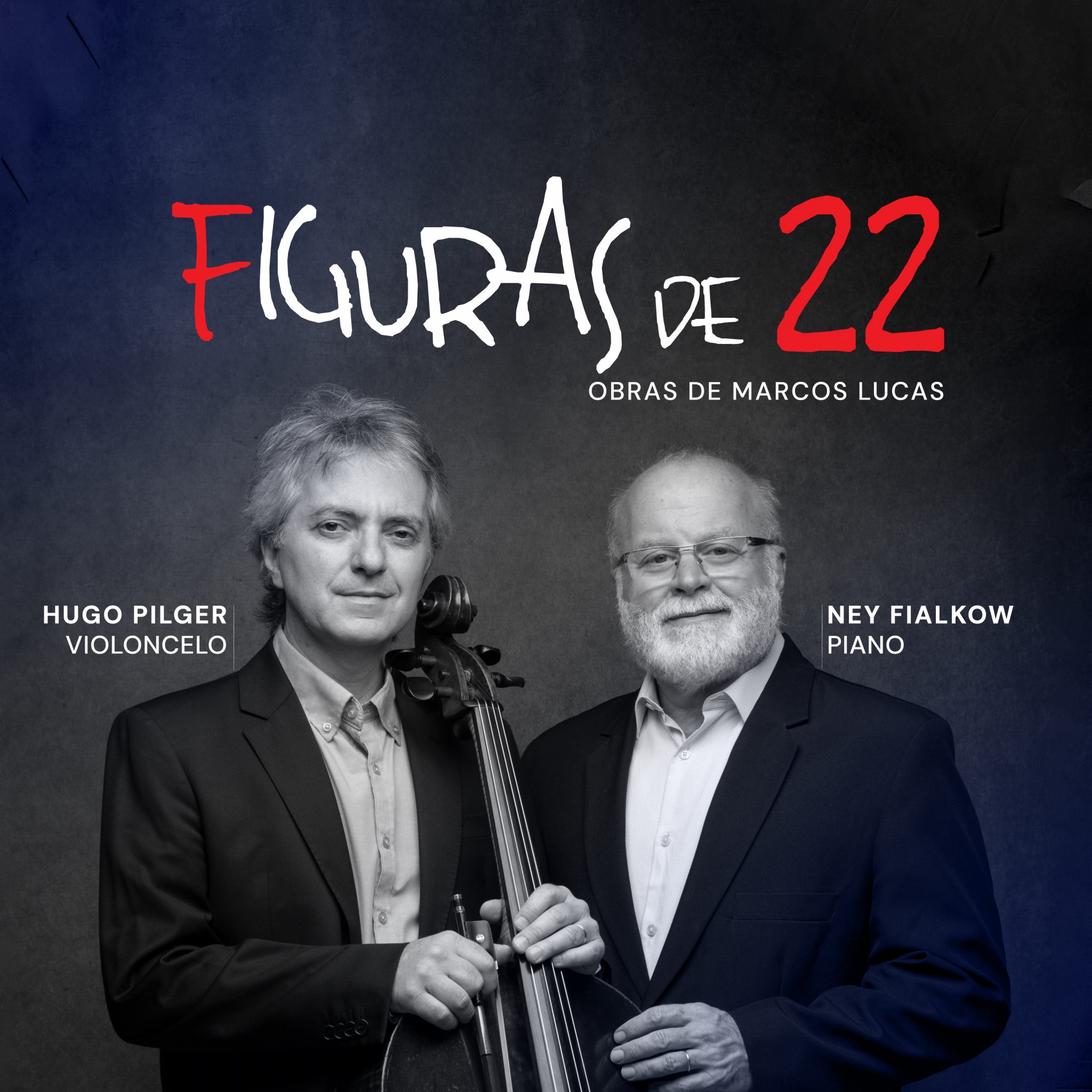 revistaprosaversoearte.com - Hugo Pilger e Ney Fialkow lançam álbum 'Figuras de 22'