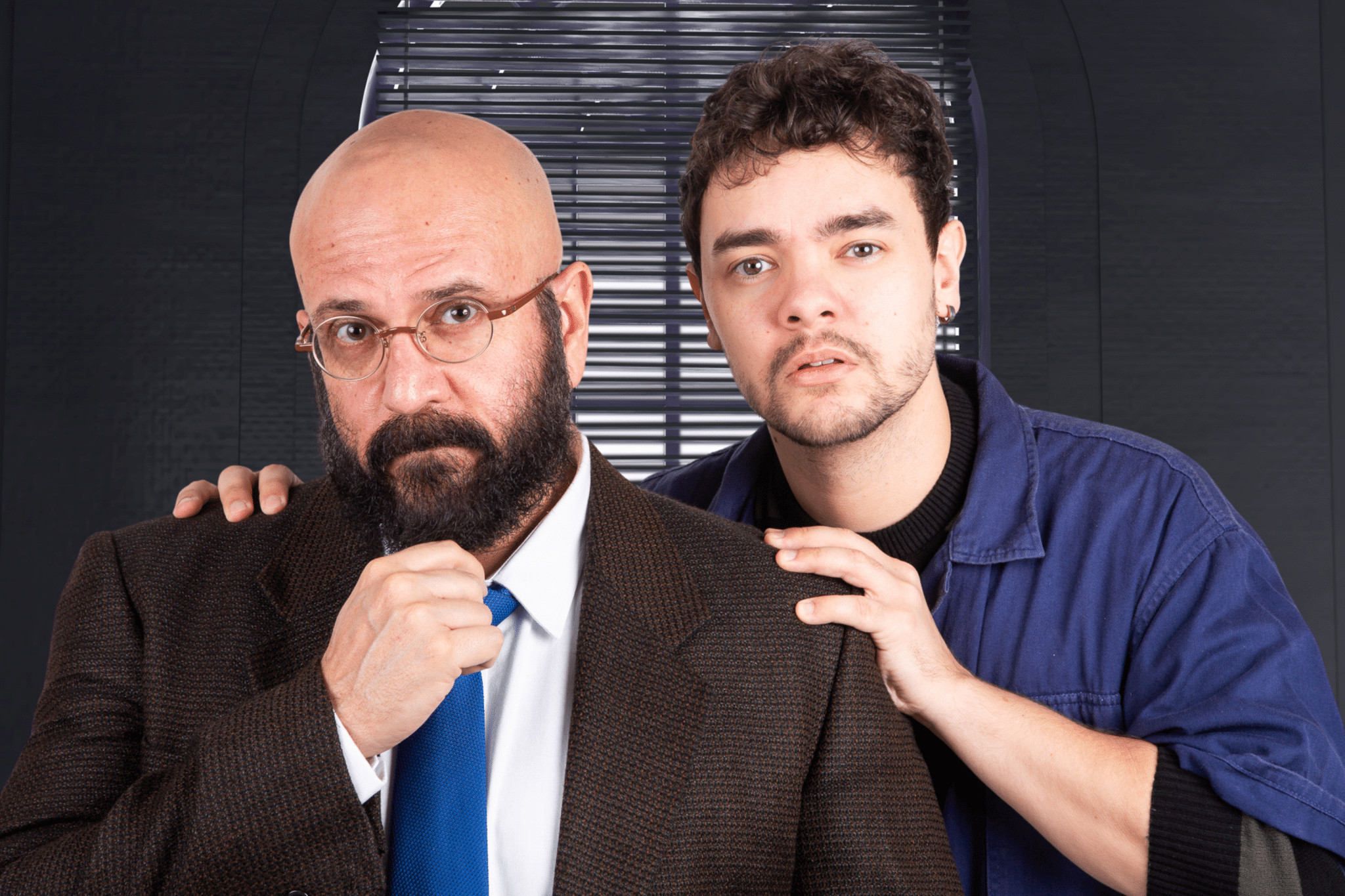 revistaprosaversoearte.com - Luccas Papp e Marcos Lacerda no espet&aacute;culo 'O Ponto Final'