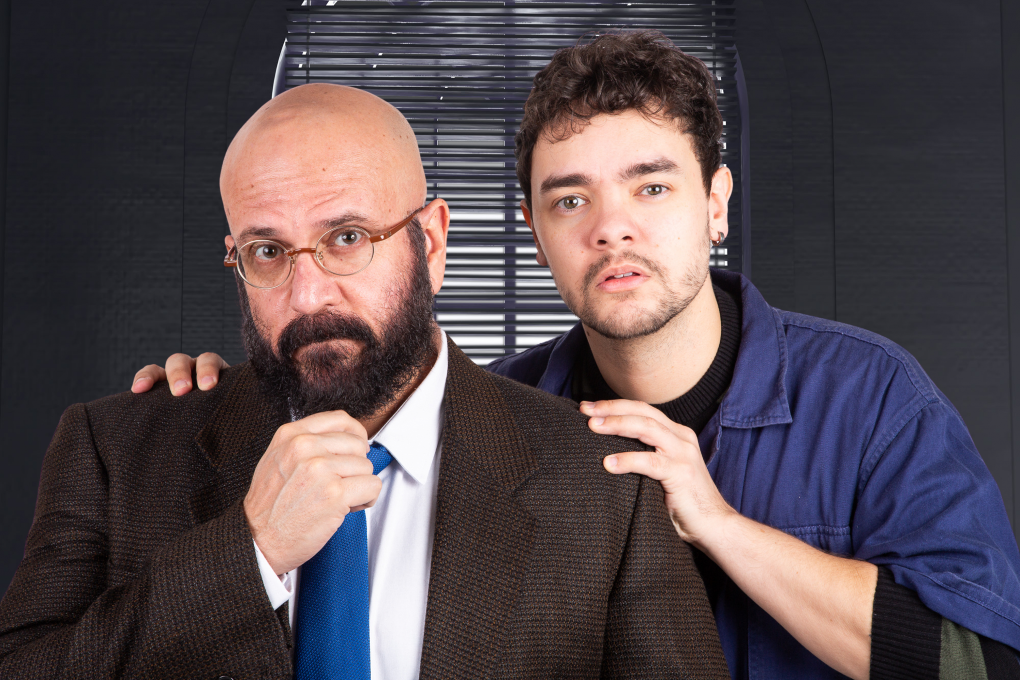 Luccas Papp e Marcos Lacerda no espetáculo 'O Ponto Final' revistaprosaversoearte.com - Luccas Papp e Marcos Lacerda no espetáculo 'O Ponto Final'