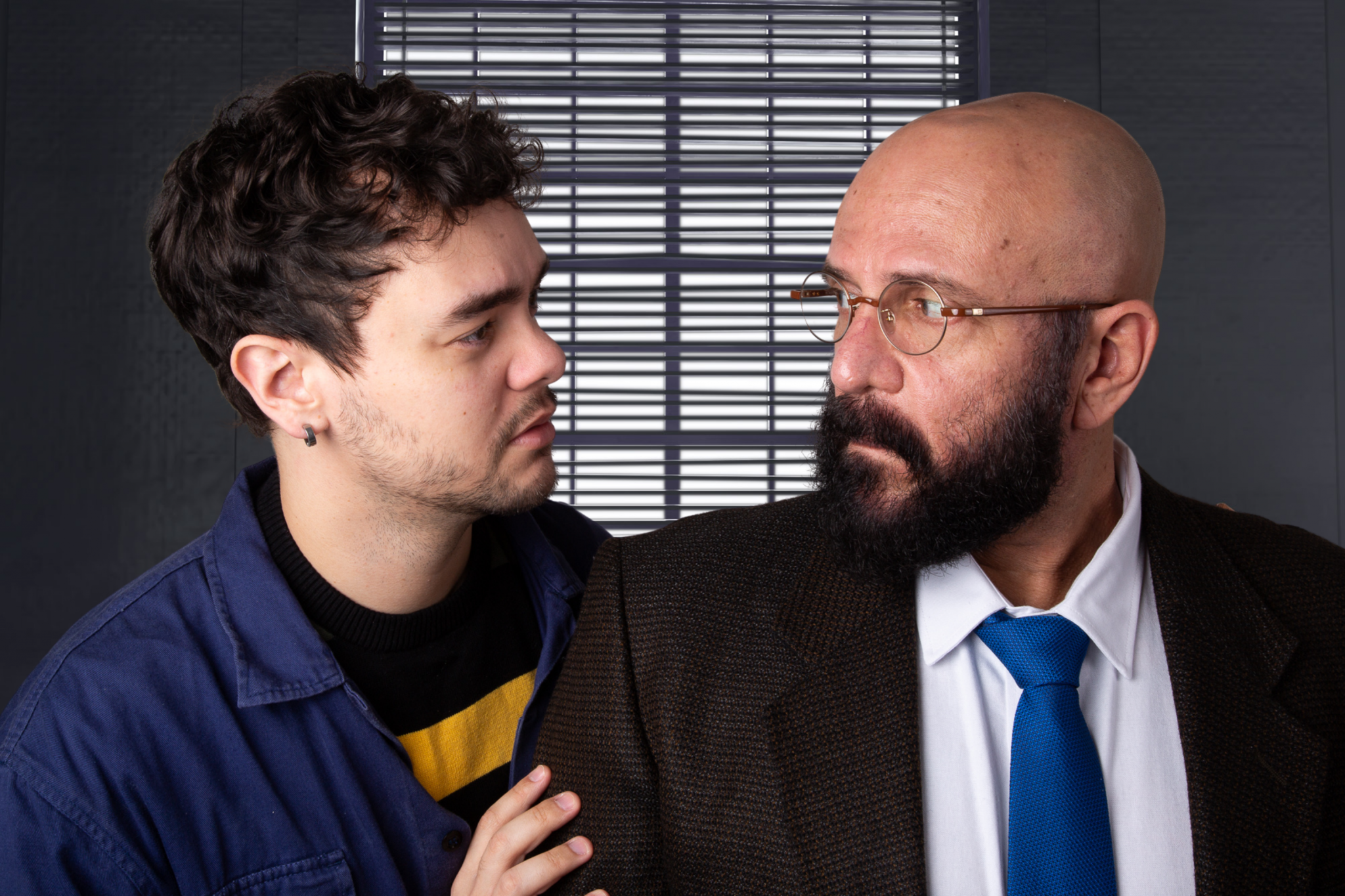 Luccas Papp e Marcos Lacerda no espetáculo 'O Ponto Final' revistaprosaversoearte.com - Luccas Papp e Marcos Lacerda no espetáculo 'O Ponto Final'