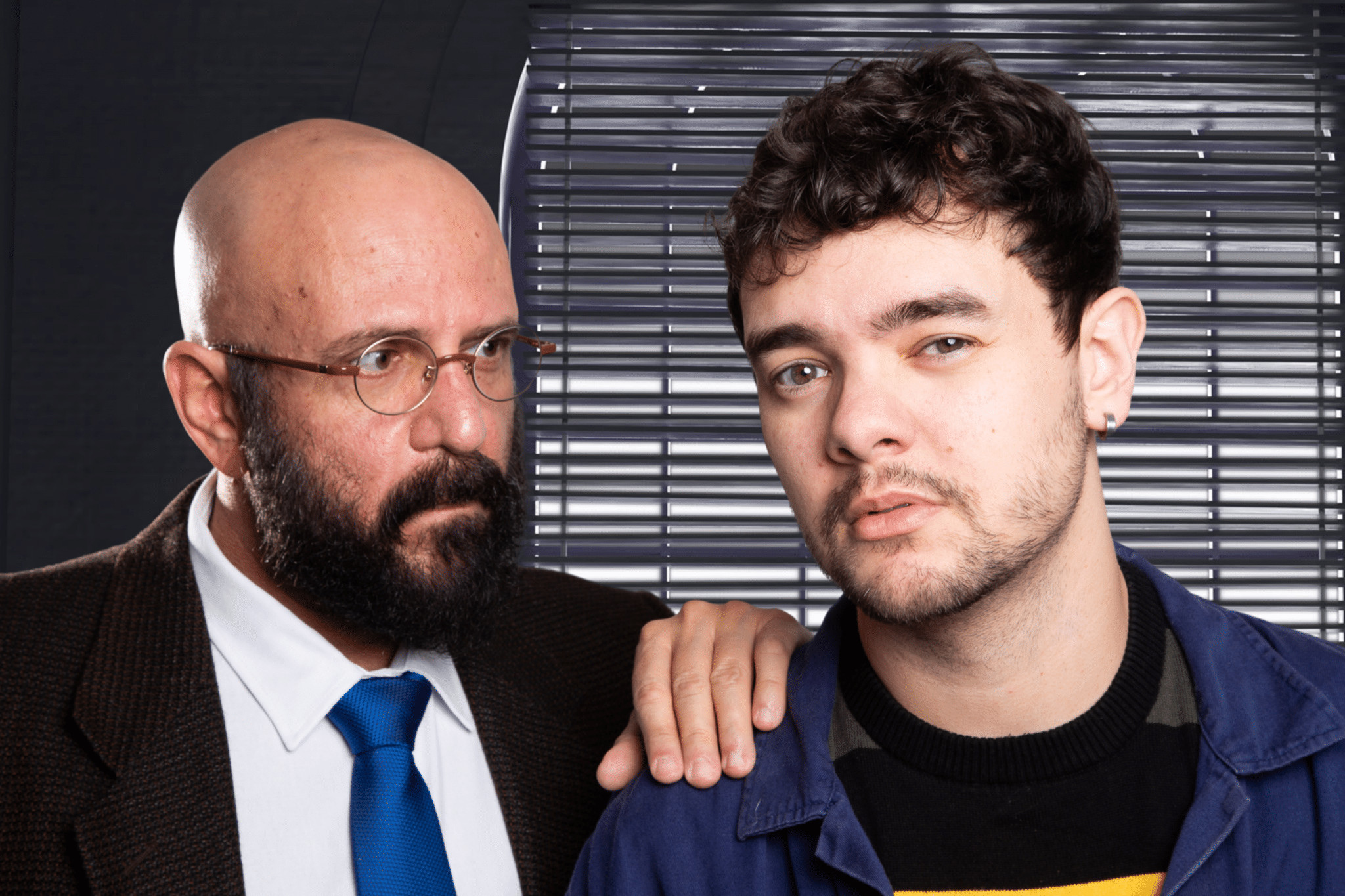 revistaprosaversoearte.com - Luccas Papp e Marcos Lacerda no espet&aacute;culo 'O Ponto Final'