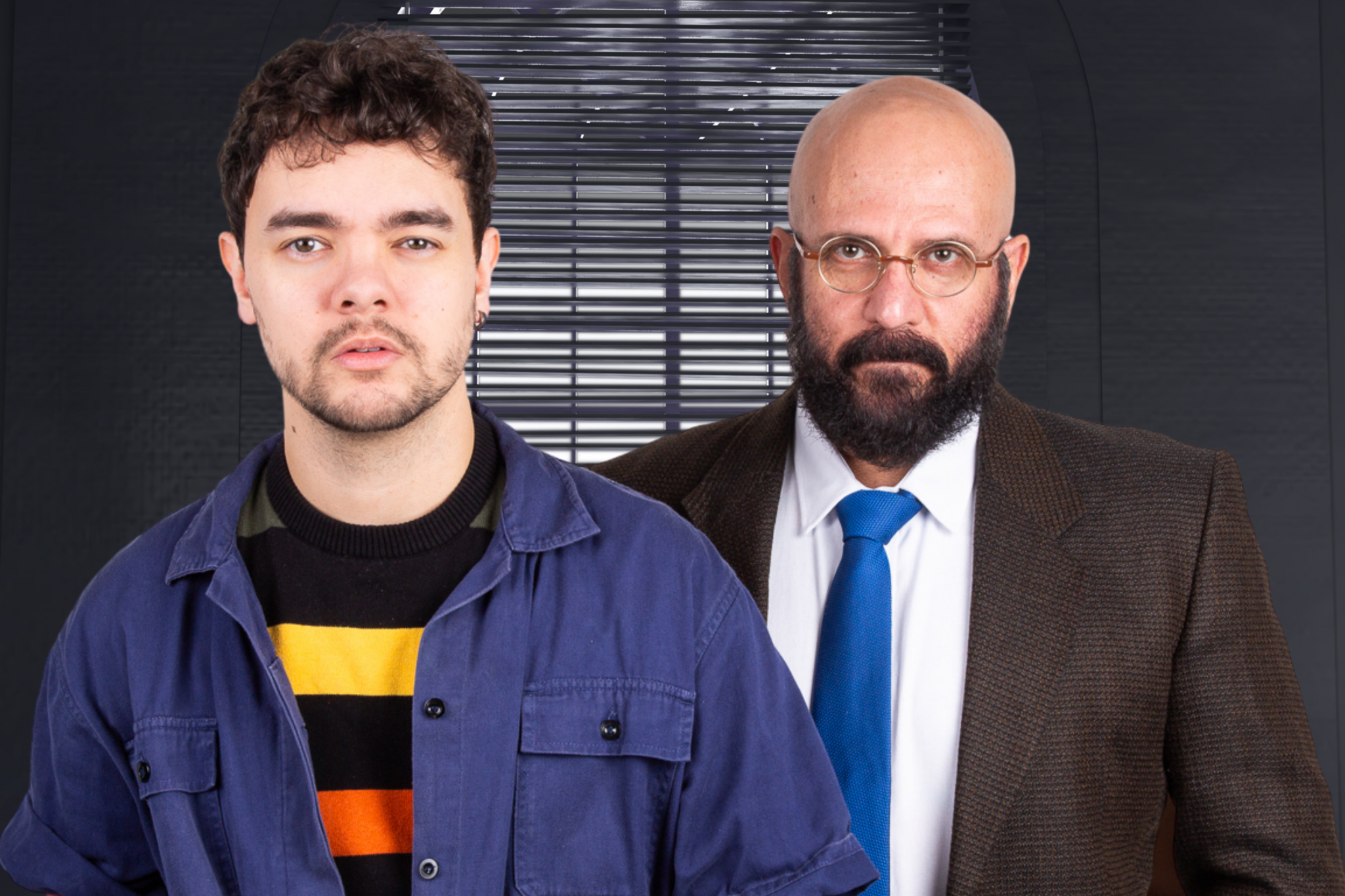 Luccas Papp e Marcos Lacerda no espetáculo 'O Ponto Final' revistaprosaversoearte.com - Luccas Papp e Marcos Lacerda no espetáculo 'O Ponto Final'