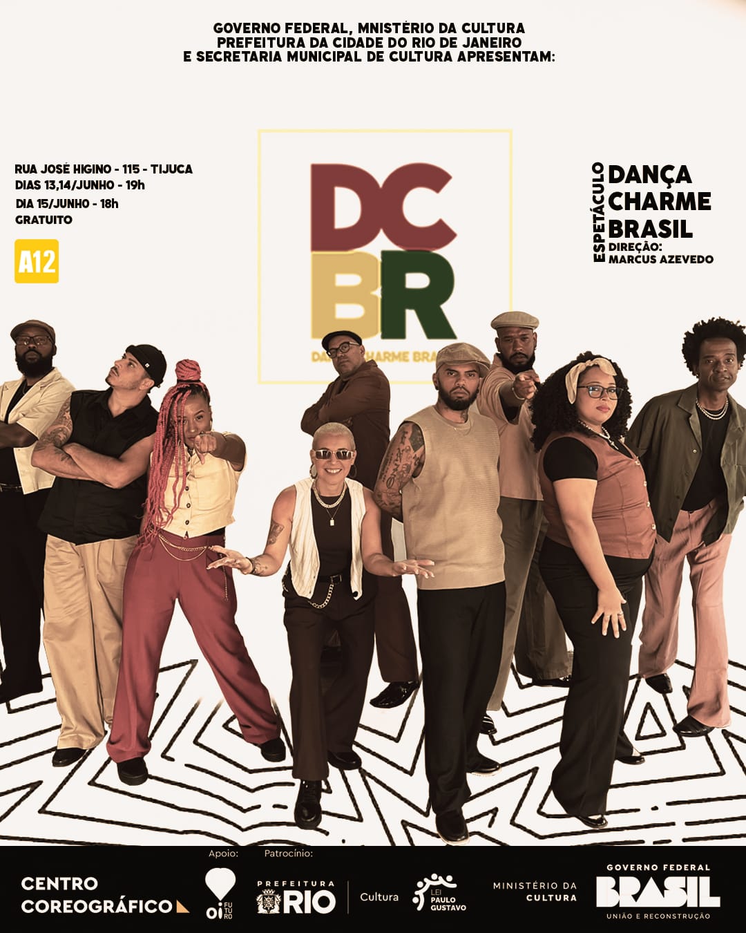 revistaprosaversoearte.com - Teatro Angel Vianna recebe o espetáculo 'Dança Charme Brasil'