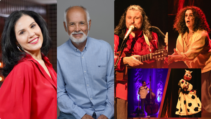 Cristovão Bastos e Márcia Tauil em dose dupla e show de Leandro Maia encerram as programações musicais do mês de junho, em Brasília