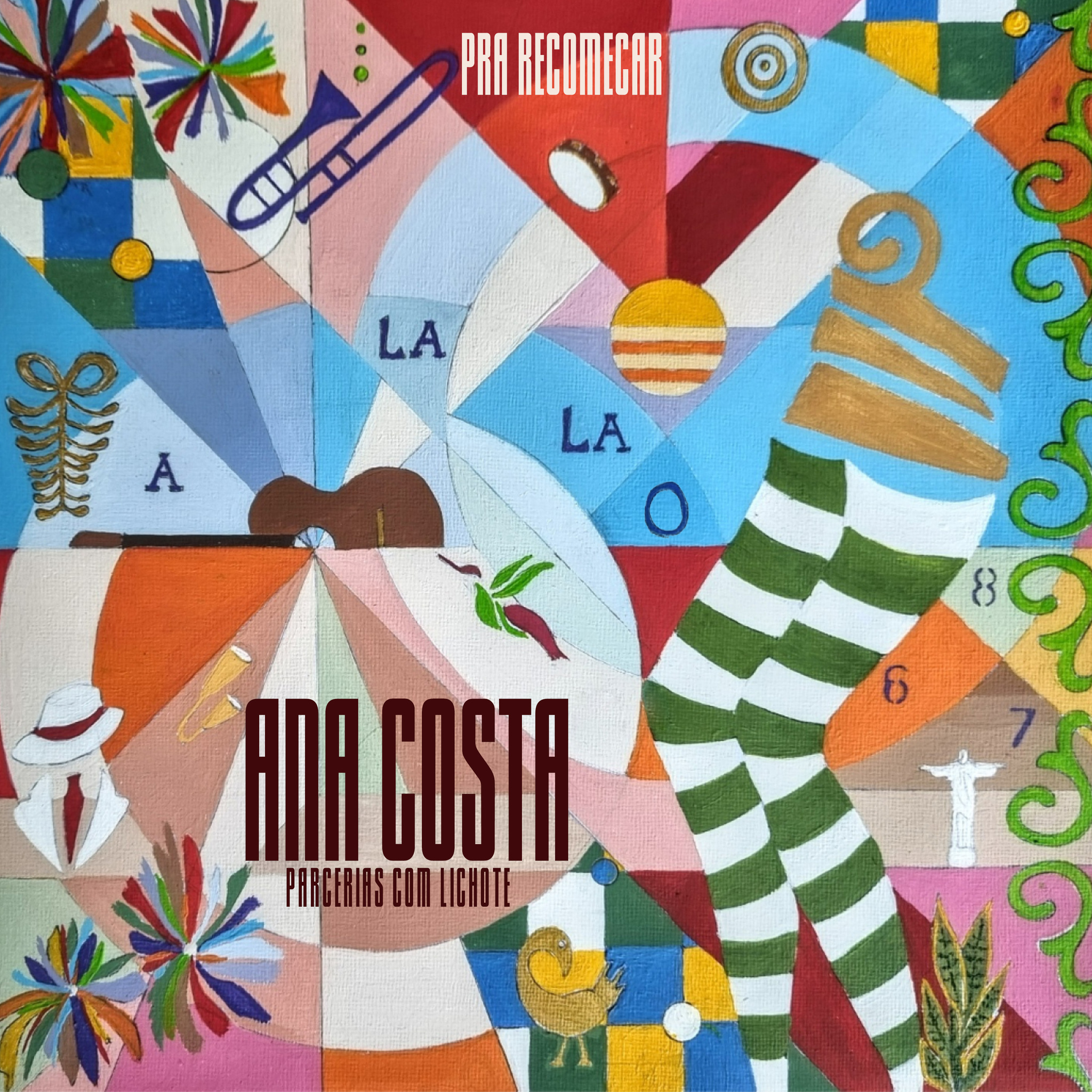 Álbum 'Pra Começar - parcerias com Lichote' | Ana Costa revistaprosaversoearte.com - Álbum 'Pra Começar - parcerias com Lichote' | Ana Costa