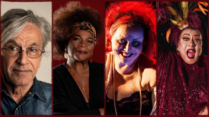 Caetano Veloso por Zezé Motta, Cida Moreira e Maria Alcina, crônica de Daniela Aragão