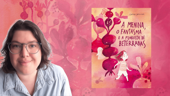 Camila Carrosine lança novo livro na Livraria NoveSete, em São Paulo