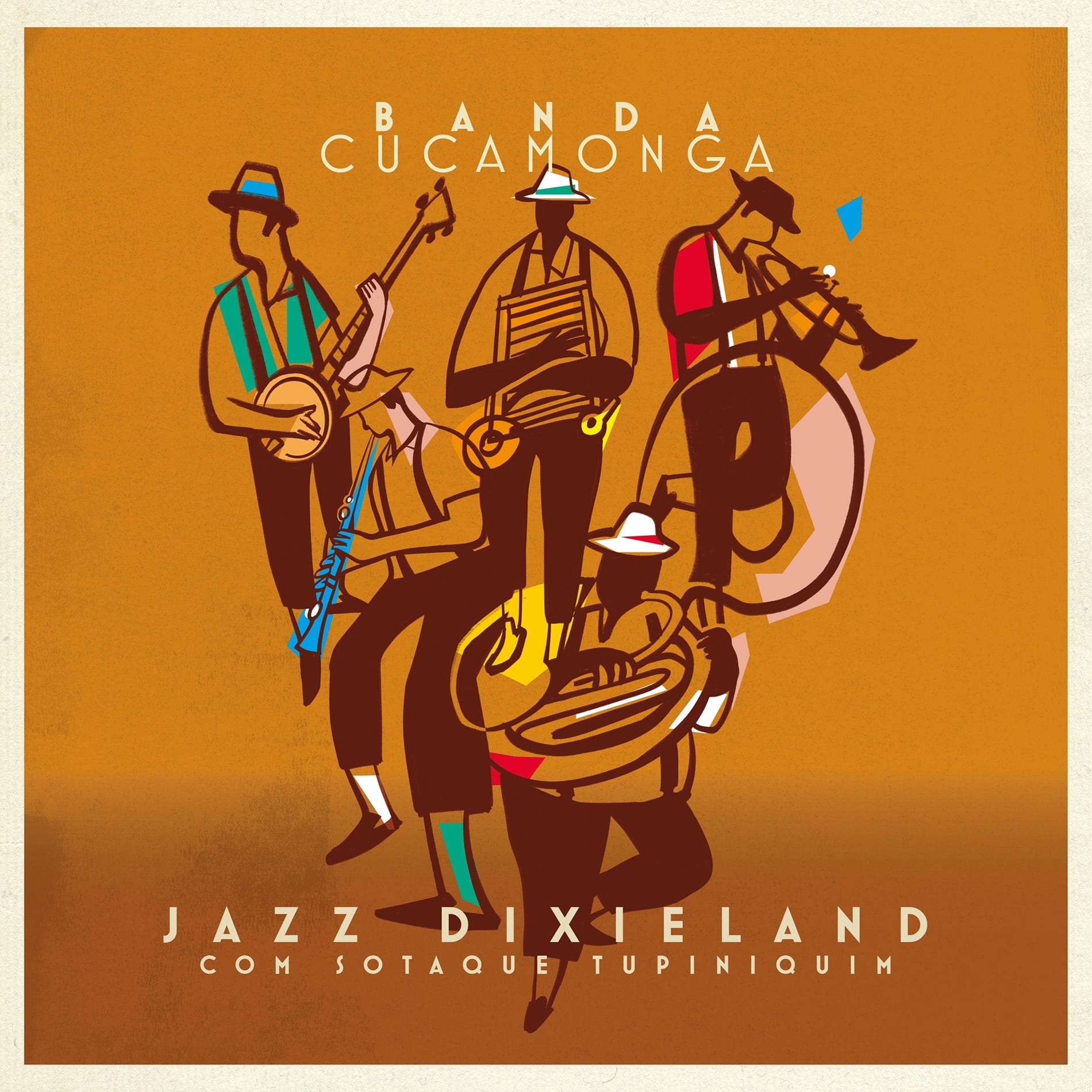 revistaprosaversoearte.com - Banda Cucamonga lan&ccedil;a o &aacute;lbum 'Jazz Dixieland com Sotaque Tupiniquim'