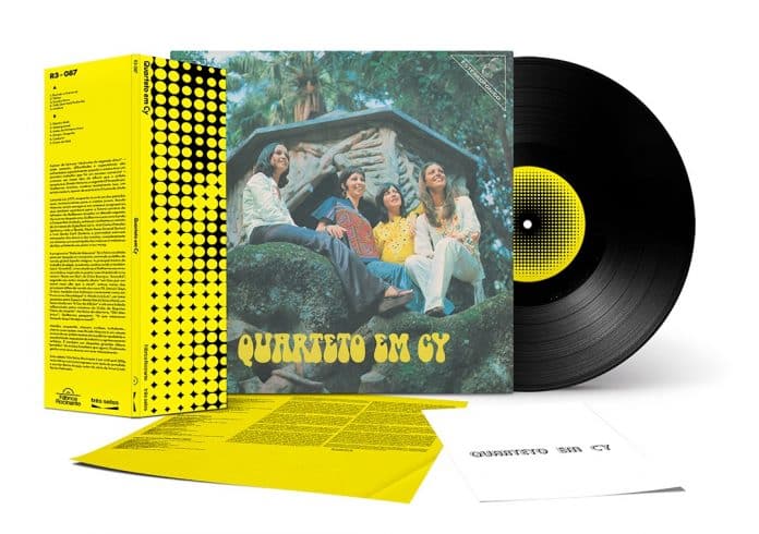 Quarteto em Cy, álbum homônimo de 1972, é relançado pela Três Selos-Rocinante