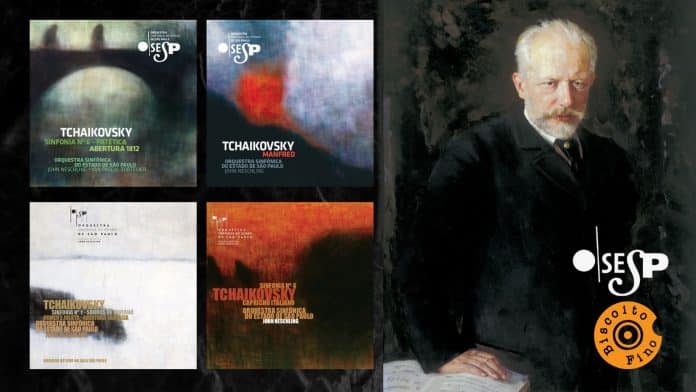 Osesp: Tchaikovsky | 4 álbuns chegam às plataformas digitais pela Biscoito Fino