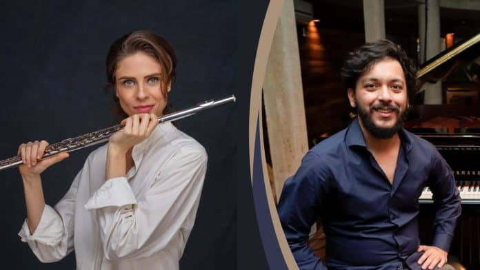 Sofia Ceccato e Lucas Thomazinho: flauta e piano do impressionismo ao romantismo na Sala Cecília Meireles