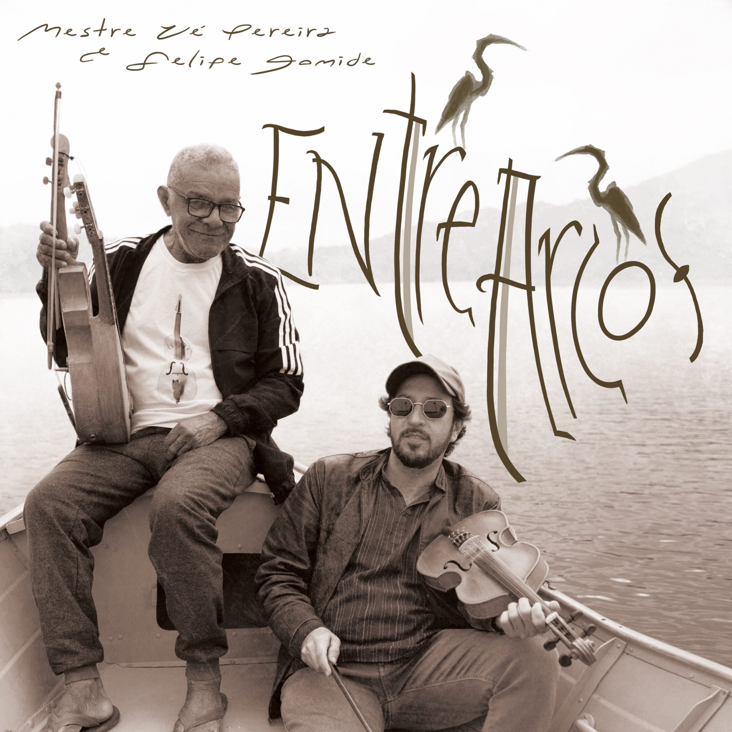 revistaprosaversoearte.com - Z&eacute; Pereira e Felipe Gomide lan&ccedil;am &aacute;lbum 'Entre Arcos'