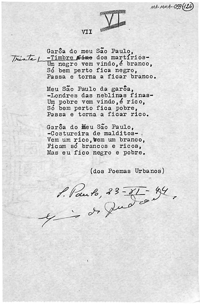 revistaprosaversoearte.com - M&aacute;rio de Andrade, int&eacute;rprete de um Brasil racista