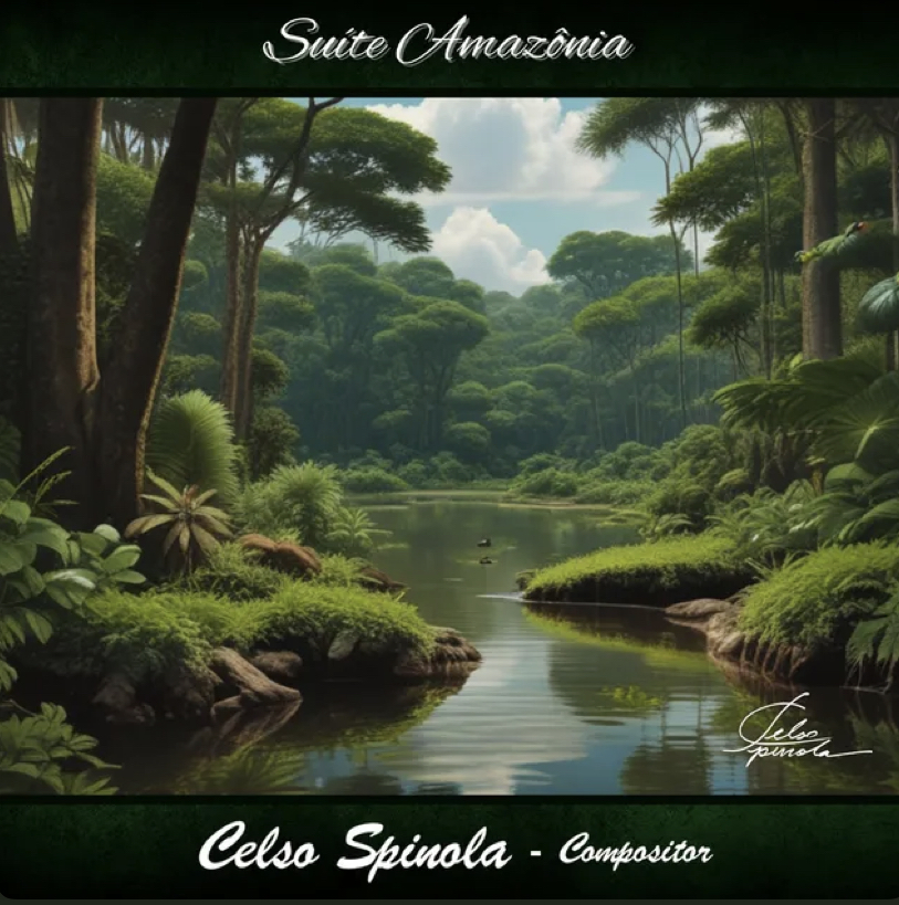 revistaprosaversoearte.com - Rog&eacute;rio Koury lan&ccedil;a EP 'Su&iacute;te Amaz&ocirc;nia', obra de Celso Spinola