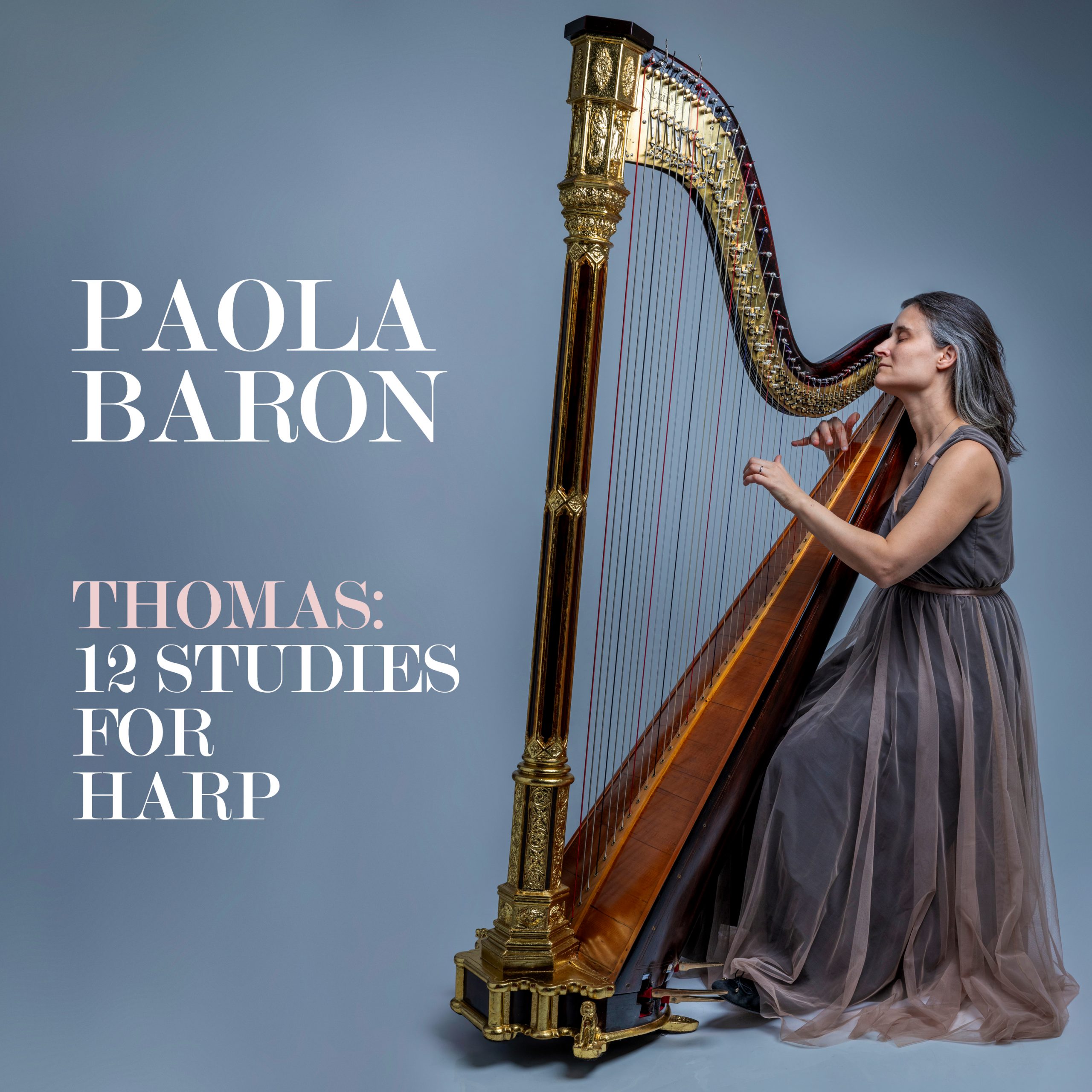 revistaprosaversoearte.com - Paola Baron lan&ccedil;a &aacute;lbum 'Thomas: 12 Studies for Harp'