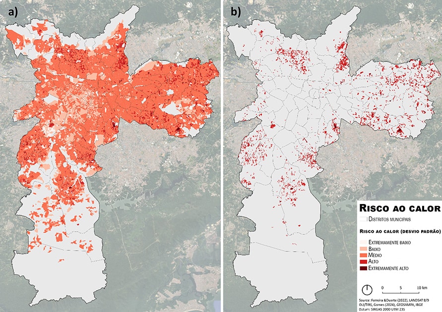 revistaprosaversoearte.com - Risco de calor extremo em S&atilde;o Paulo acompanha mapa da desigualdade