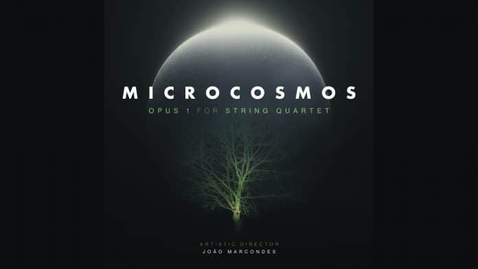 Álbum ‘Microcosmos – Opus 1 For String Quartet’ | João Marcondes, Microcosmos e Quarteto Topázio