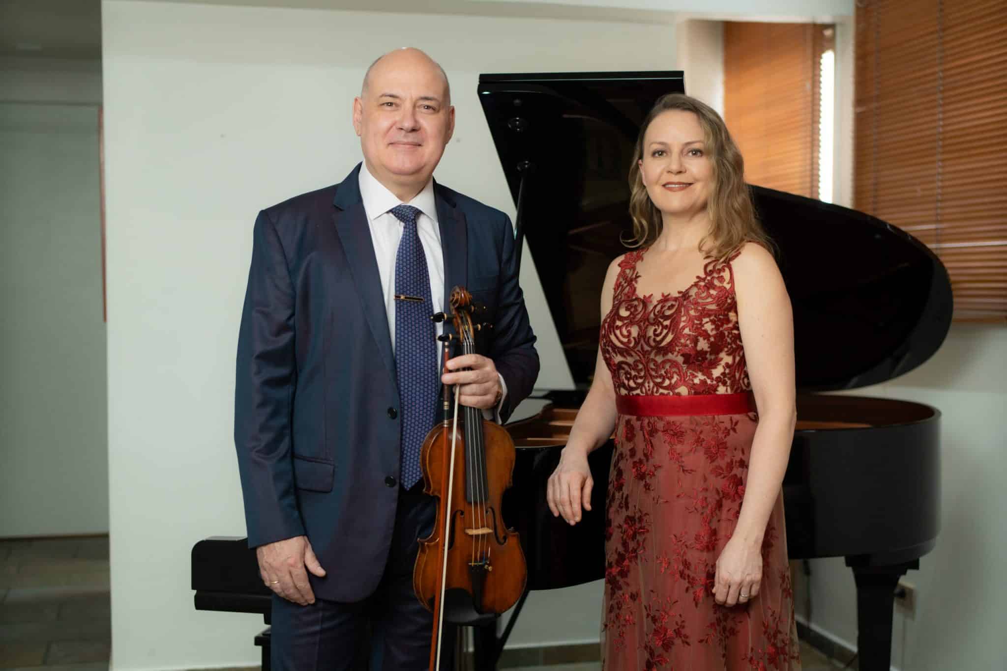 Álbum 'Mozart: Sonatas for piano and violin, Vol. 4' | Claudio Cruz e Olga Kopylova revistaprosaversoearte.com - Álbum 'Mozart: Sonatas for piano and violin, Vol. 4' | Claudio Cruz e Olga Kopylova