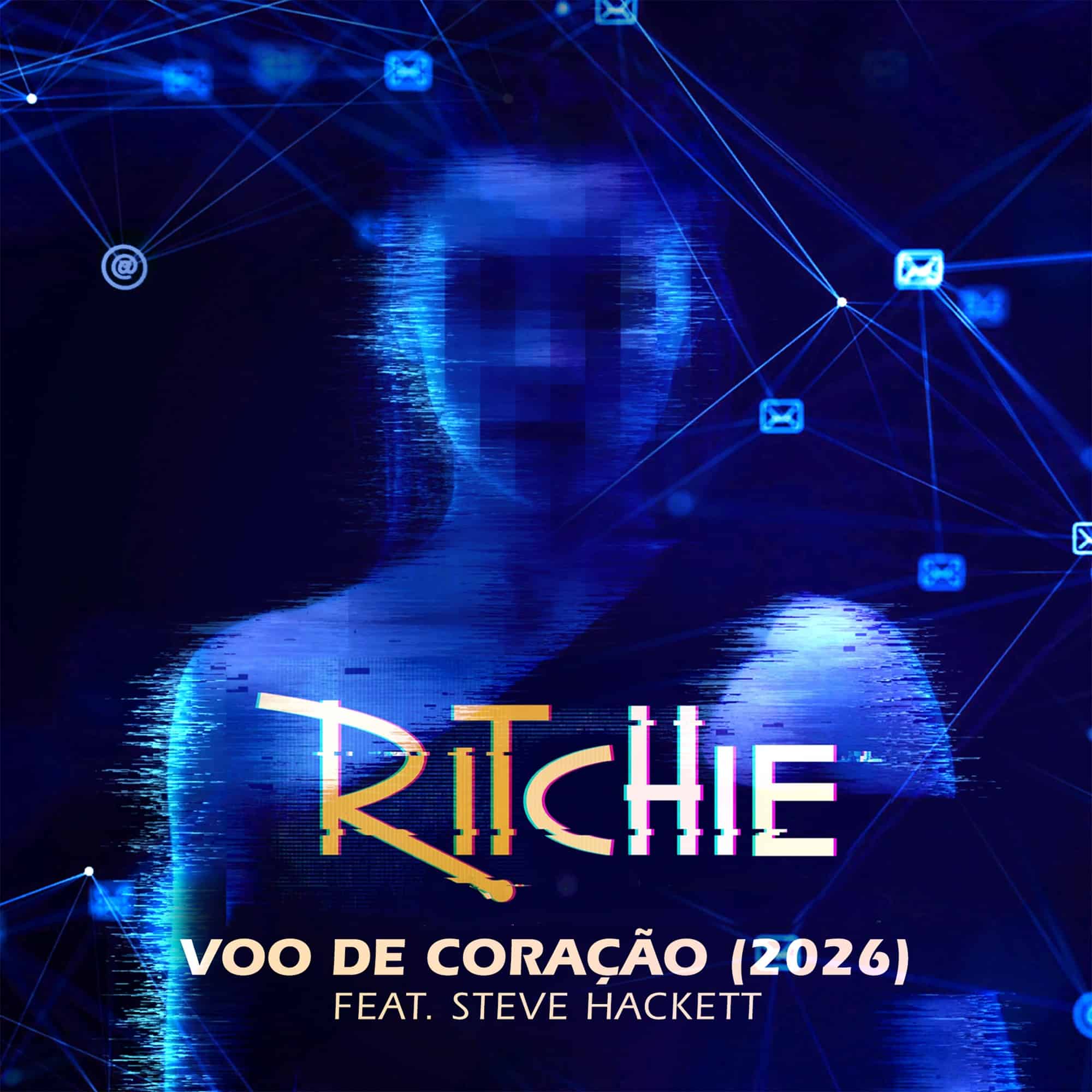 Ritchie lança nova versão para 'Voo de coração', com participação do guitarrista britânico Steve Hackett revistaprosaversoearte.com - Ritchie lança nova versão para 'Voo de coração', com participação do guitarrista britânico Steve Hackett