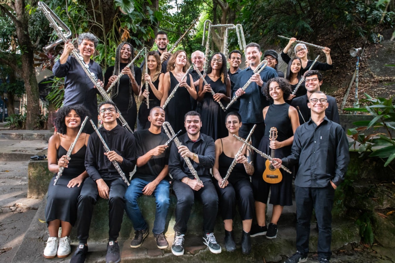 revistaprosaversoearte.com - Orquestra Carioca de Flautas apresenta Concerto 'Harmonias Brasileiras' no Teatro Imperator