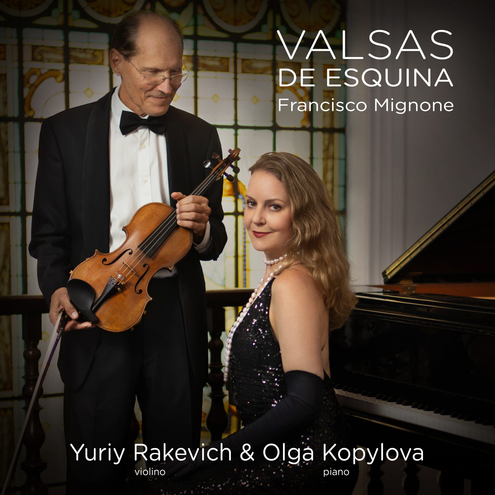 Yuriy Rakevich e Olga Kopylov lançam álbum 'Valsas de Esquina - Francisco Mignone' revistaprosaversoearte.com - Yuriy Rakevich e Olga Kopylov lançam álbum 'Valsas de Esquina - Francisco Mignone'