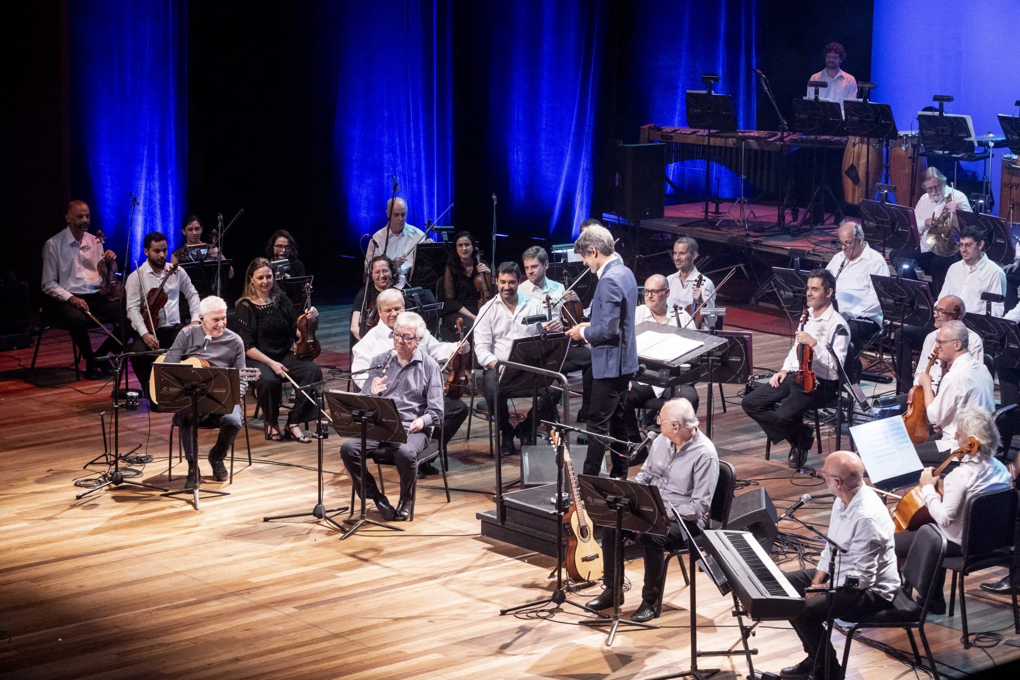 MPB4 e Orquestra Petrobras Sinfônica celebram clássicos da MPB no álbum 'MPB4 Sinfônico' revistaprosaversoearte.com - MPB4 e Orquestra Petrobras Sinfônica celebram clássicos da MPB no álbum 'MPB4 Sinfônico'