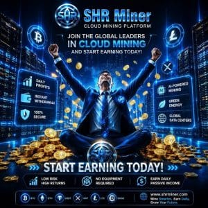 revistaprosaversoearte.com - SHR Miner lan&ccedil;a servi&ccedil;o gratuito de minera&ccedil;&atilde;o em nuvem para detentores de BTC, XRP e ETH, oferecendo ganhos di&aacute;rios de $10.700 ou mais