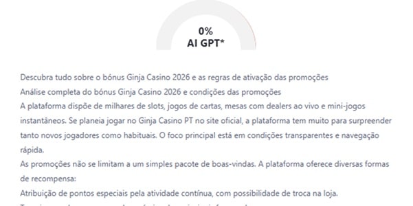 revistaprosaversoearte.com - Descubra tudo sobre o b&oacute;nus Ginja Casino 2026 e as regras de ativa&ccedil;&atilde;o das promo&ccedil;&otilde;es