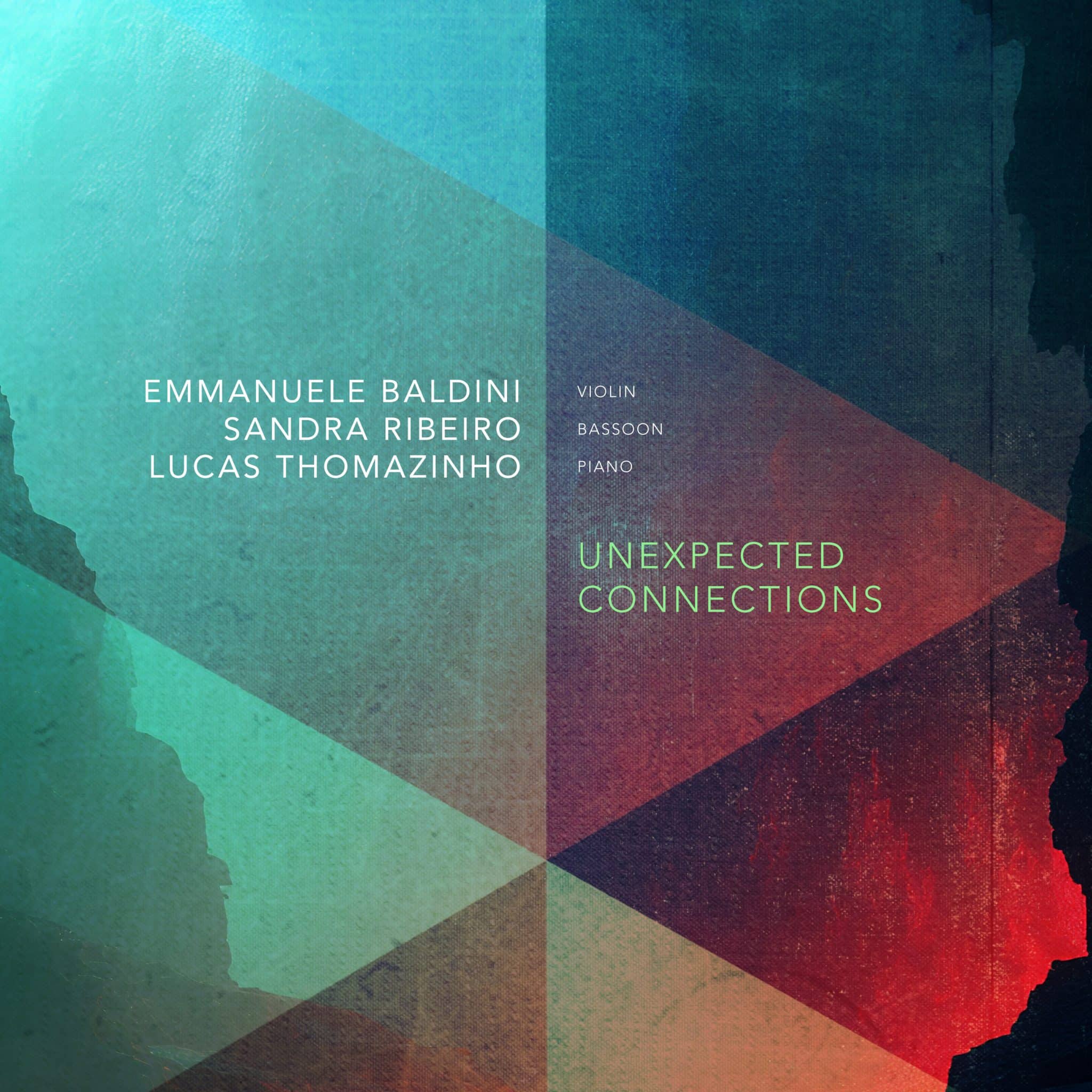 revistaprosaversoearte.com - Azul Music | &Aacute;lbum 'Unexpected Connections' de Emmanuele Baldini, Sandra Ribeiro, Lucas Thomazinho