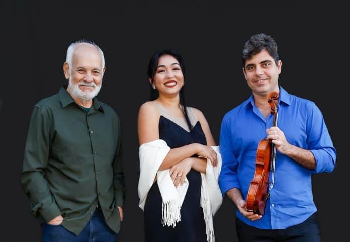 Kuarup Music lança ‘Além do Tempo’, álbum da cantora Fernanda Collins com o pianista Cristovão Bastos e o violinista Daniel Guedes