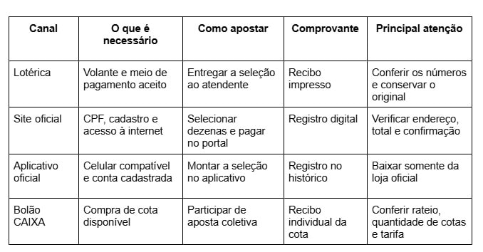 revistaprosaversoearte.com - Como jogar na Mega-Sena: regras, valores e passo a passo