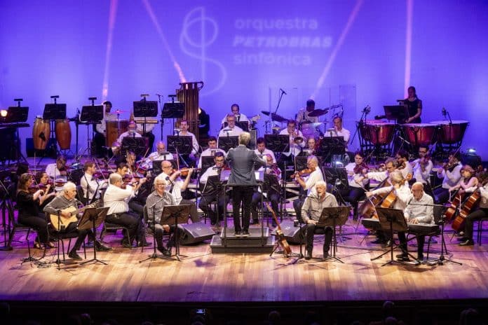 Orquestra Petrobras Sinfônica e MPB4 lançam o álbum “MPB4 Sinfônico” no Teatro Riachuelo Rio
